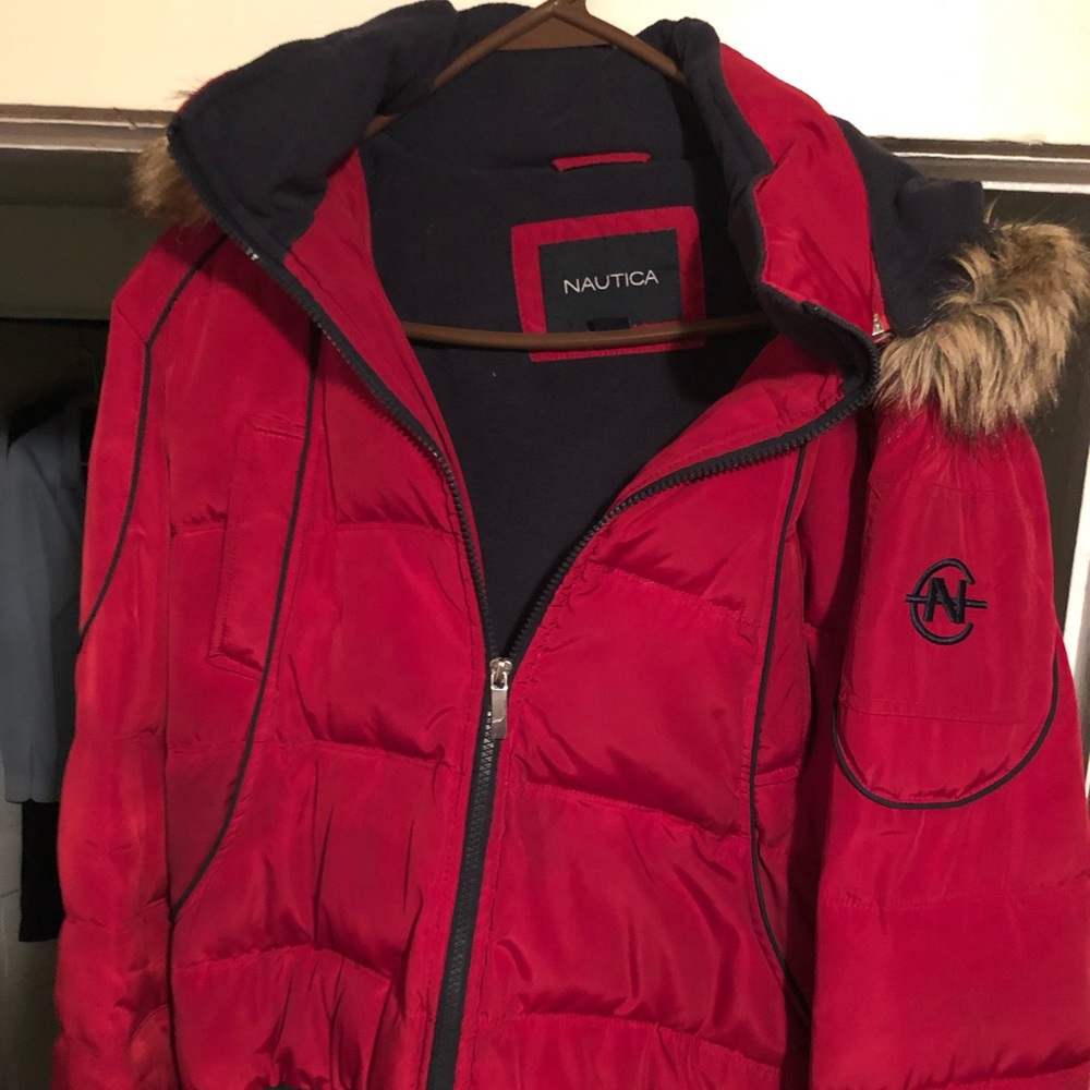 Ladies nautica down coat
